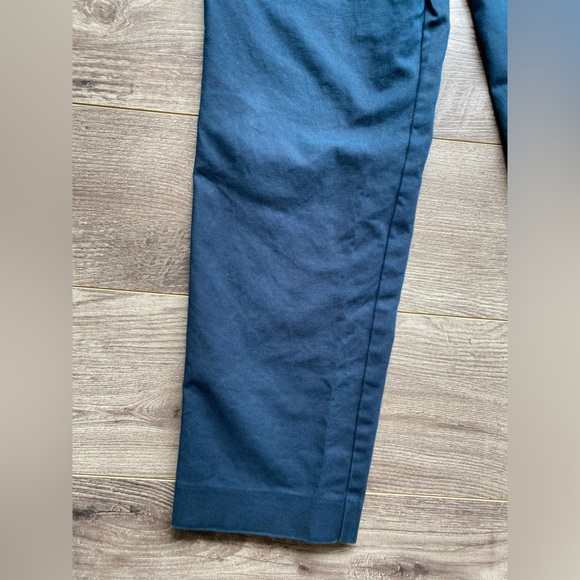 Michael Kors navy blue trousers pants with gold details 97% cotton - Picture 5 of 12